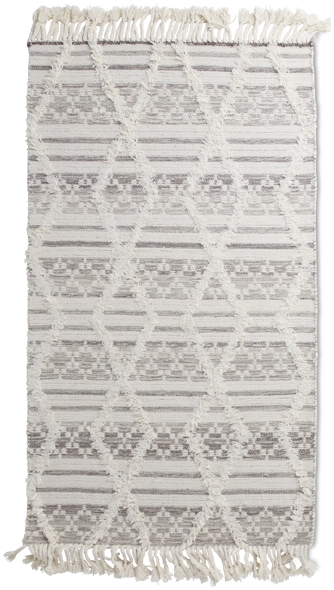Bodalla White 5x8 Area Rug