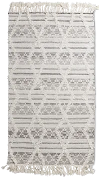 Bodalla White 5x8 Area Rug