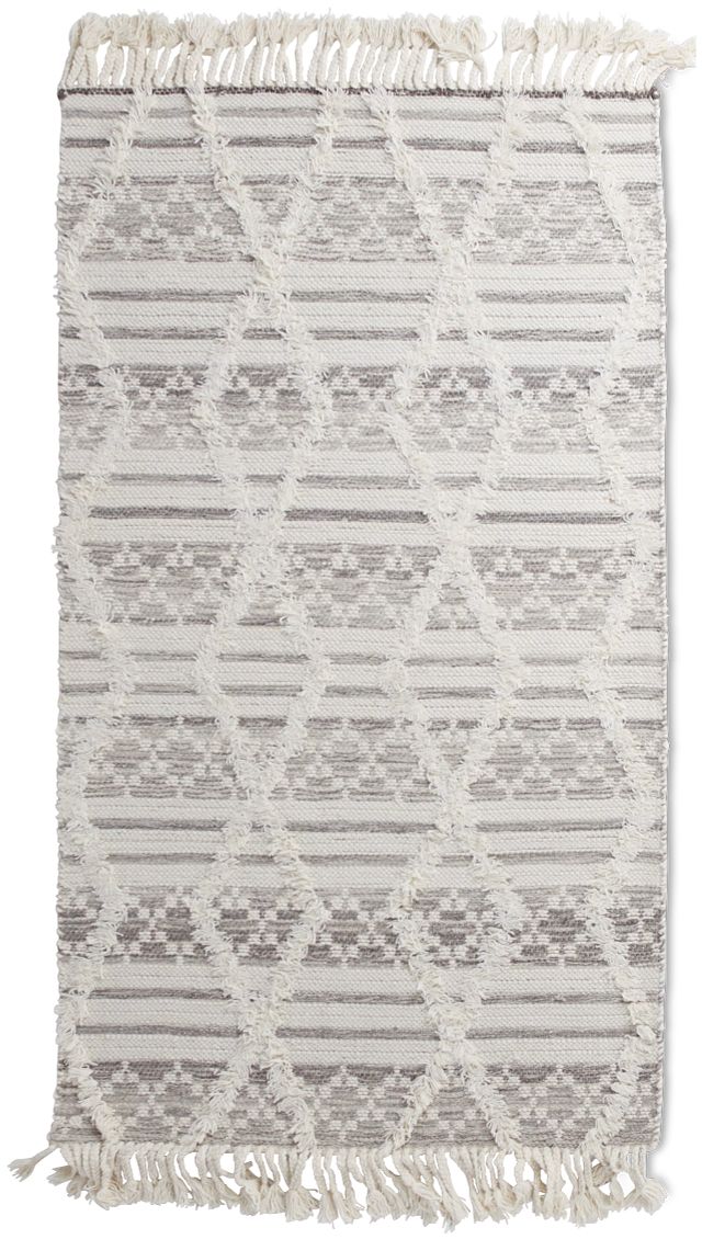 Bodalla White 5x8 Area Rug