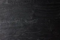 Ronan Black Round End Table