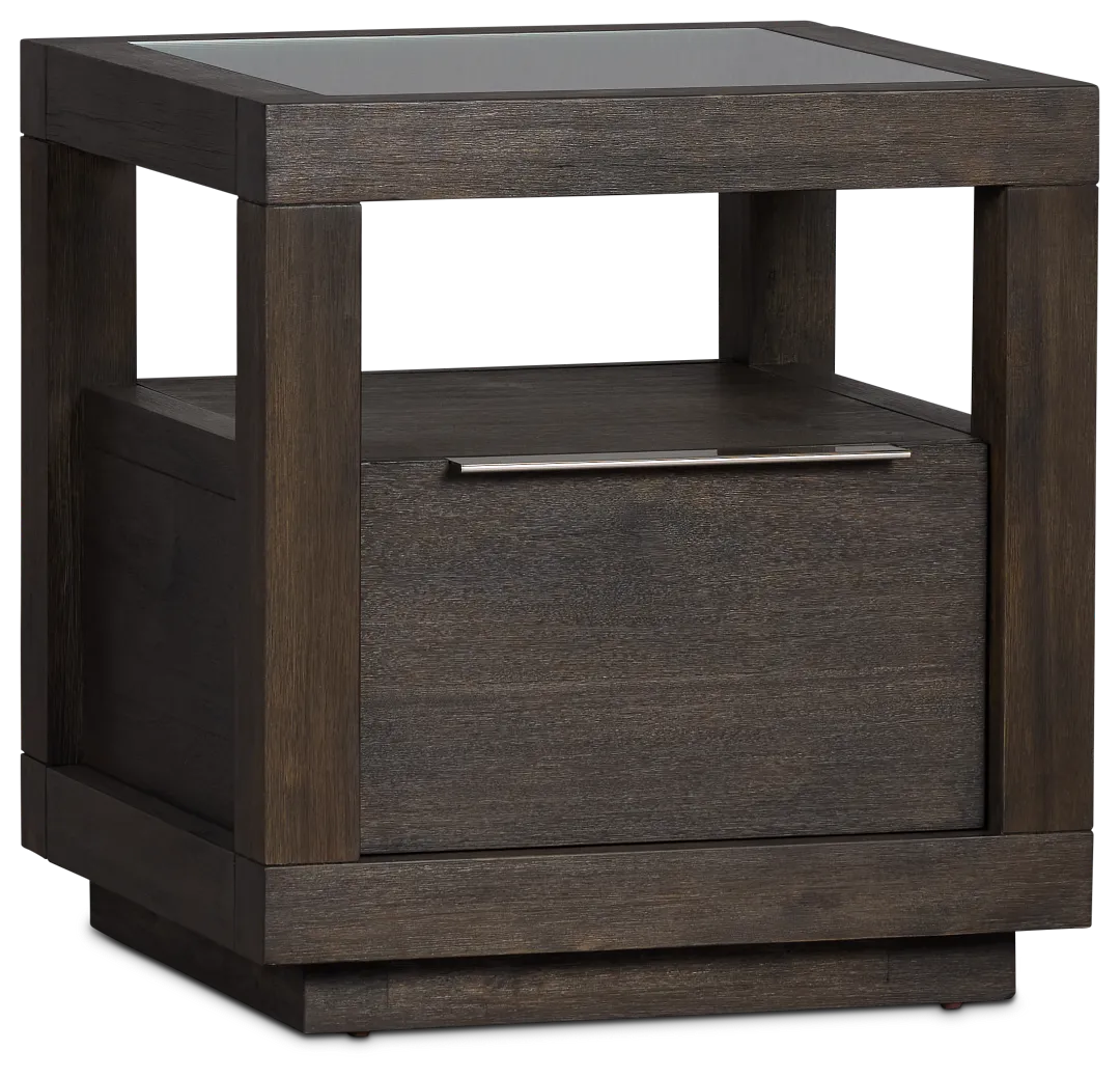Madden Dark Tone End Table
