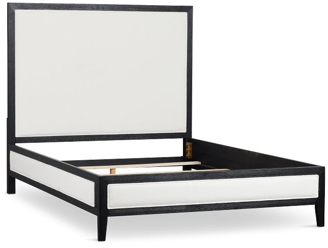 Alden Black Uph Platform Bed