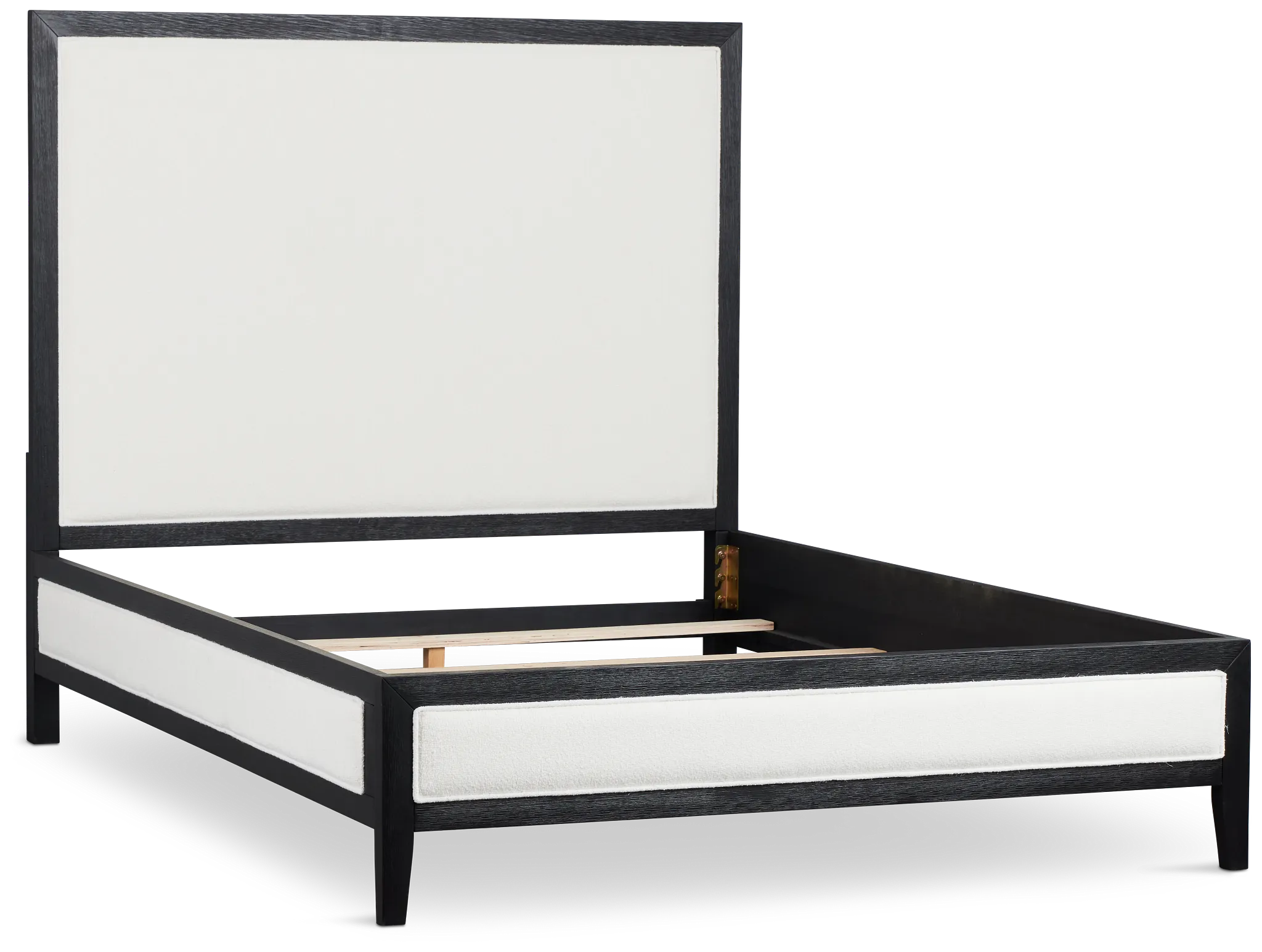 Alden Black Uph Platform Bed
