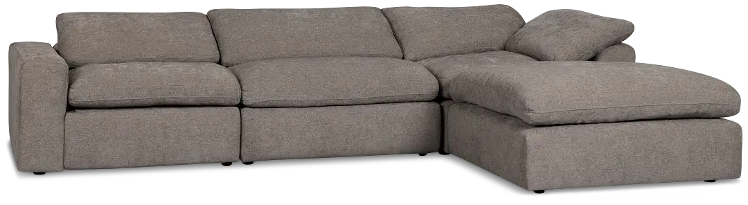 Drift Dark Gray Fabric Small Right Bumper Power Reclining Sectional Drift Dark Gray Fabric Small Right Bumper Power Reclining Sectional