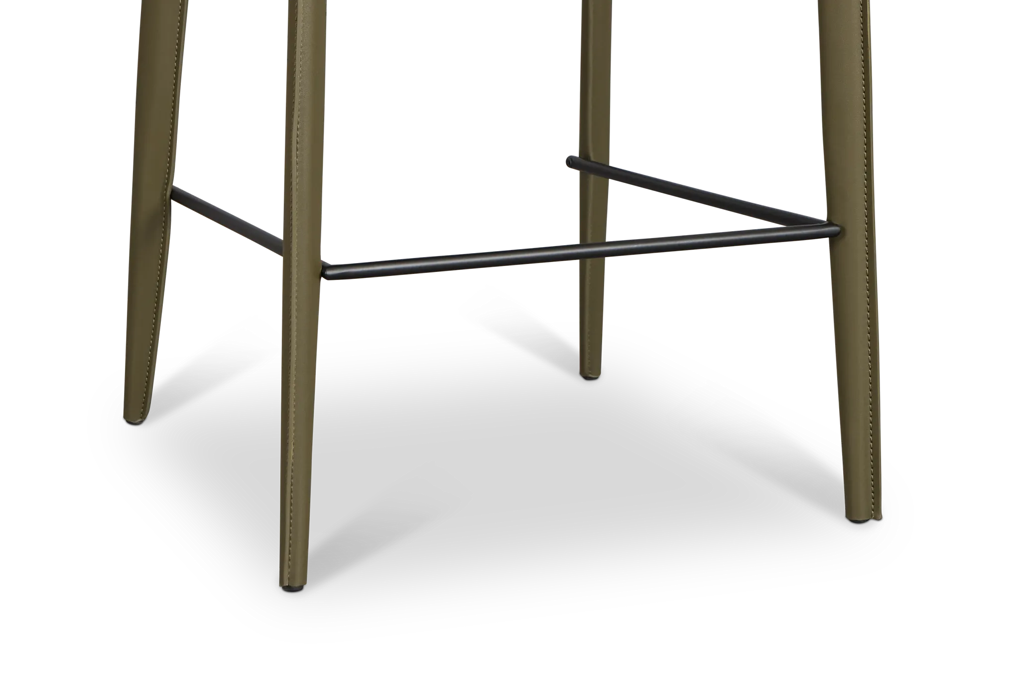 Wakefield Dark Green 27" Upholstered Barstool