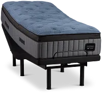 Kevin Charles By Sealy Reserve Lux Ultra Plush Plus Adjustable Mattress Set