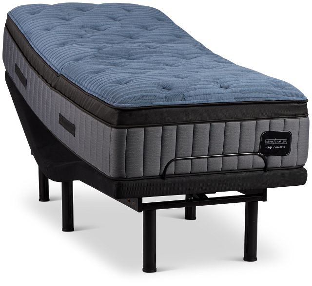 Kevin Charles By Sealy Reserve Lux Ultra Plush Plus Adjustable Mattress Set