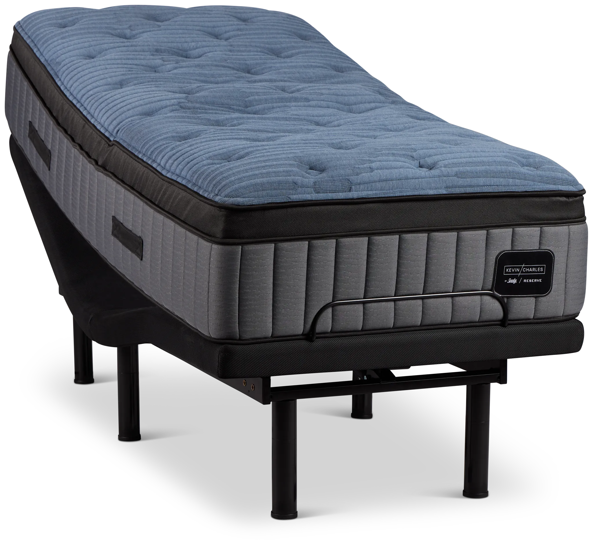 Kevin Charles By Sealy Reserve Lux Ultra Plush Plus Adjustable Mattress Set