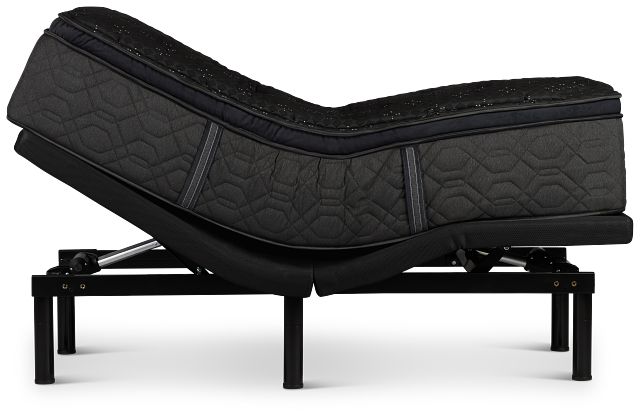 Beautyrest Black Series Three Medium Plus Adjustable Mattress Set