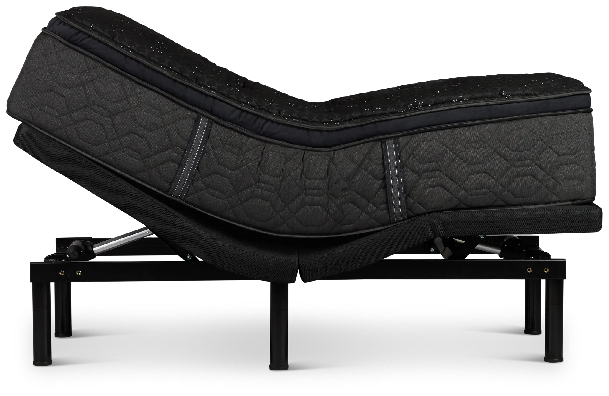 Beautyrest Black Series Three Medium Plus Adjustable Mattress Set