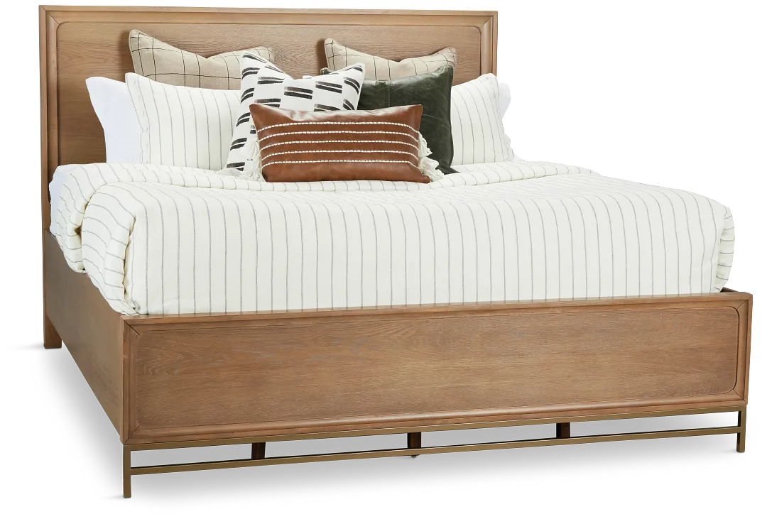 Provo Mid Tone Panel Bed
