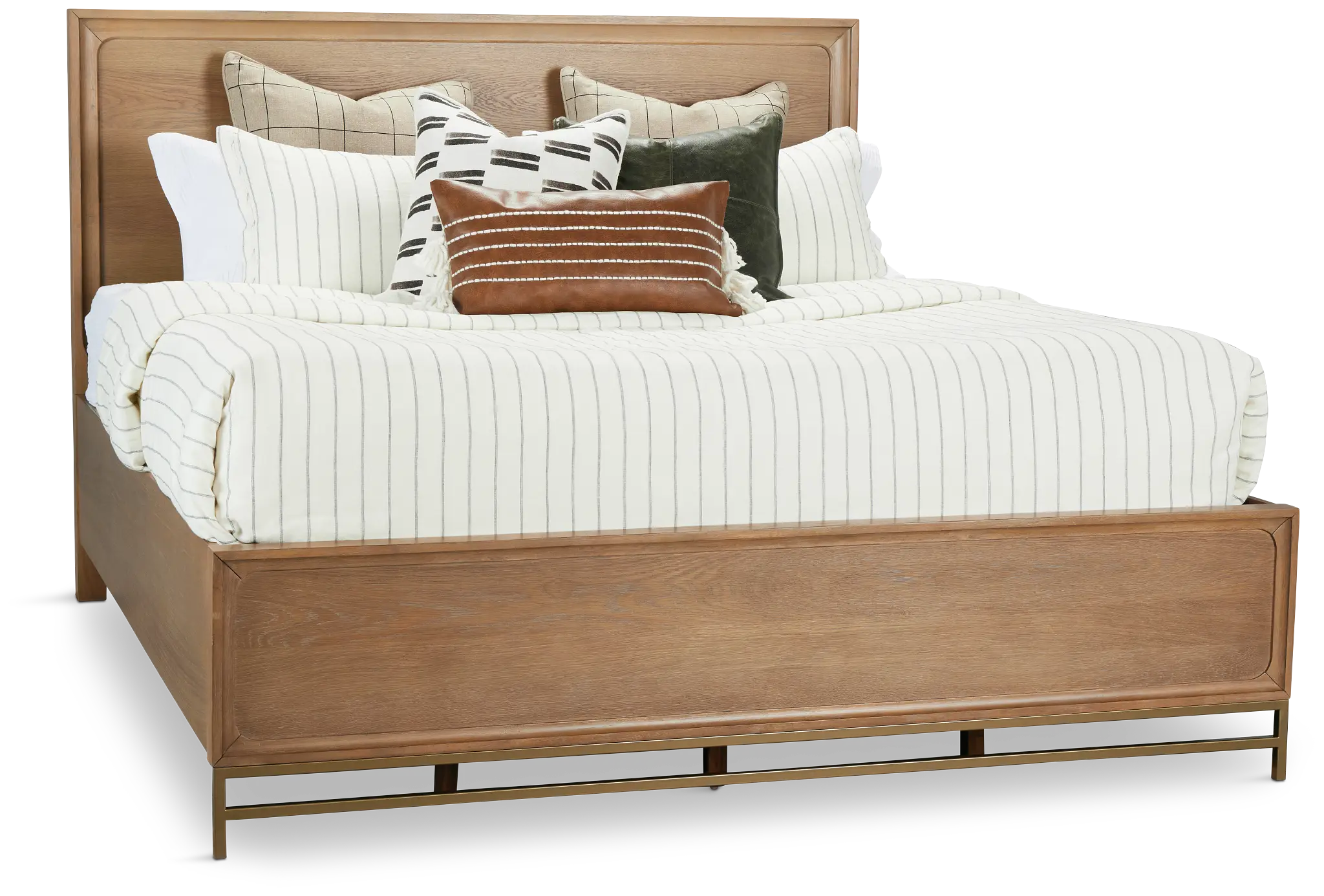 Provo Mid Tone Panel Bed Provo Mid Tone Panel Bed