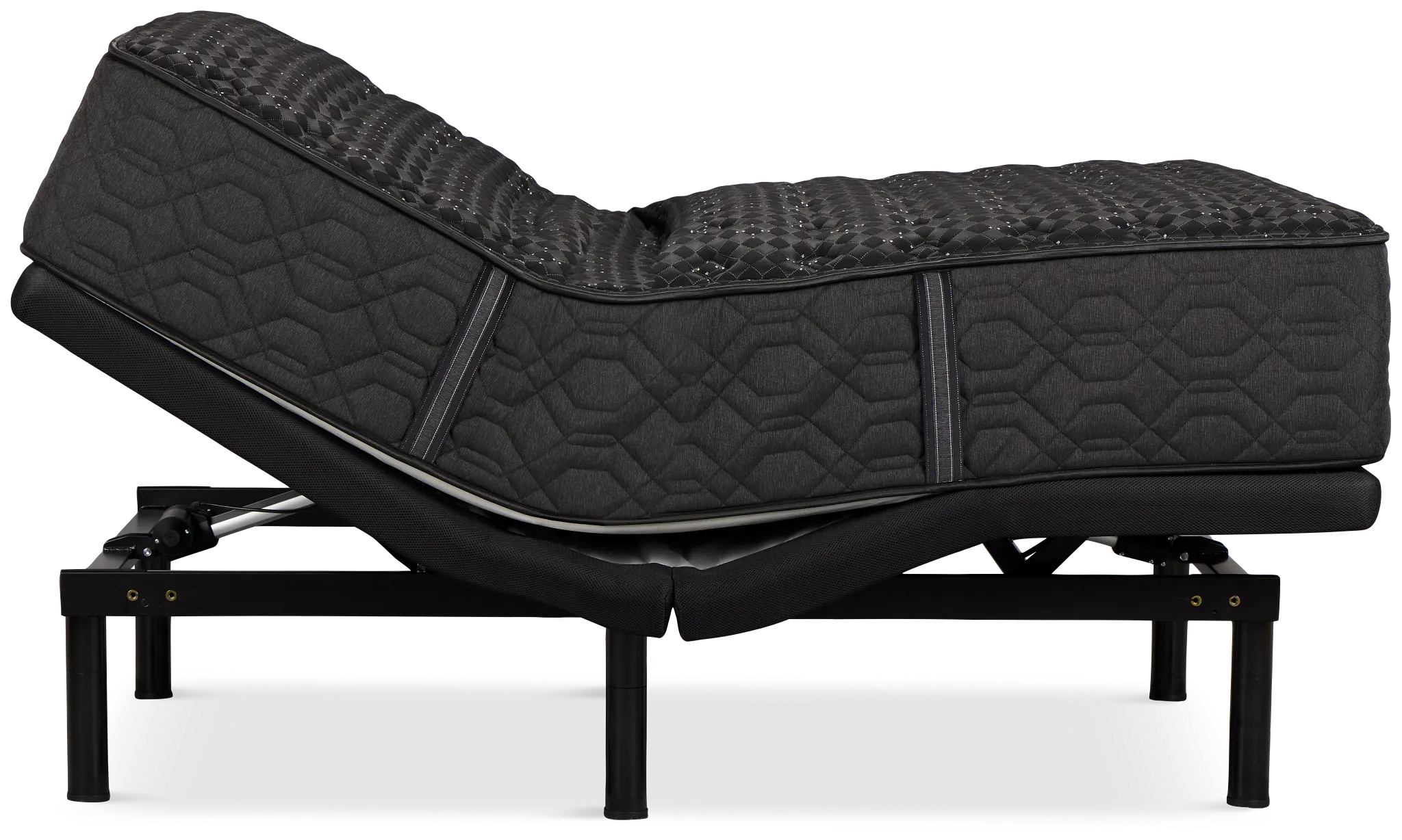 Beautyrest Black Series Three Extra Firm Plus Adjustable Mattress Set