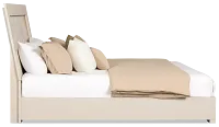 Valencia Light Tone Panel Bed