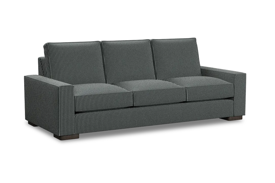 Edgewater Lucy Navy 96" Sofa W/ 3 Cushions