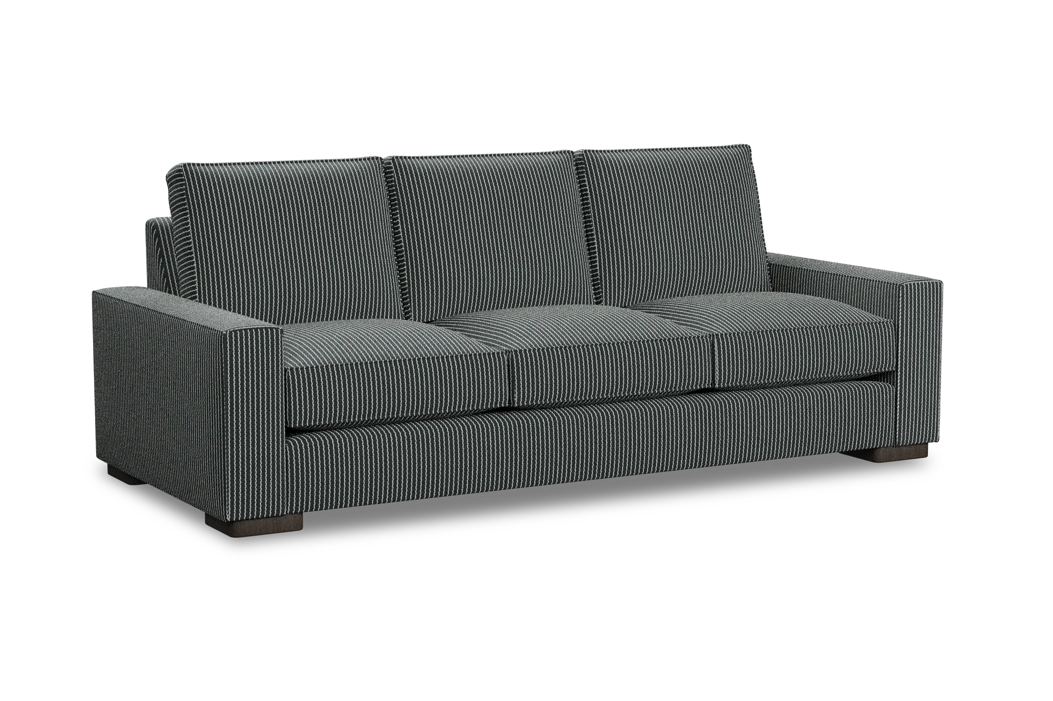 Edgewater Lucy Navy 96" Sofa W/ 3 Cushions