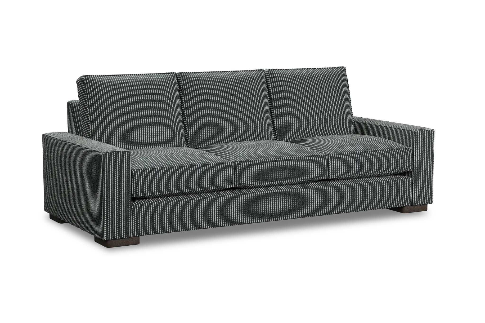 Edgewater Lucy Navy 96" Sofa W/ 3 Cushions Edgewater Lucy Navy 96" Sofa W/ 3 Cushions