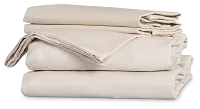 Rest & Renew Cotton Sateen Beige 300 Thread Sheet Set