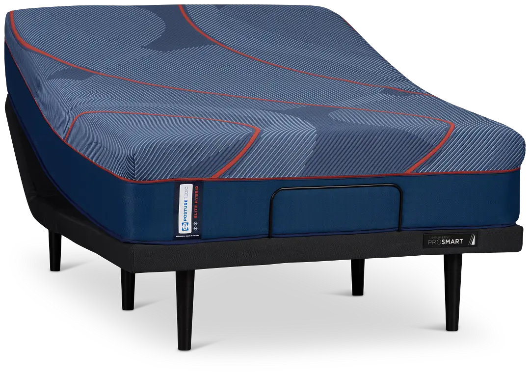 Posturepedic High Point Elite Hybrid Firm Ergo Prosmart Adjustable Mattress Set Posturepedic High Point Elite Hybrid Firm Ergo Prosmart Adjustable Mattress Set