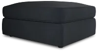 Siesta Victory Dark Blue Fabric Ottoman