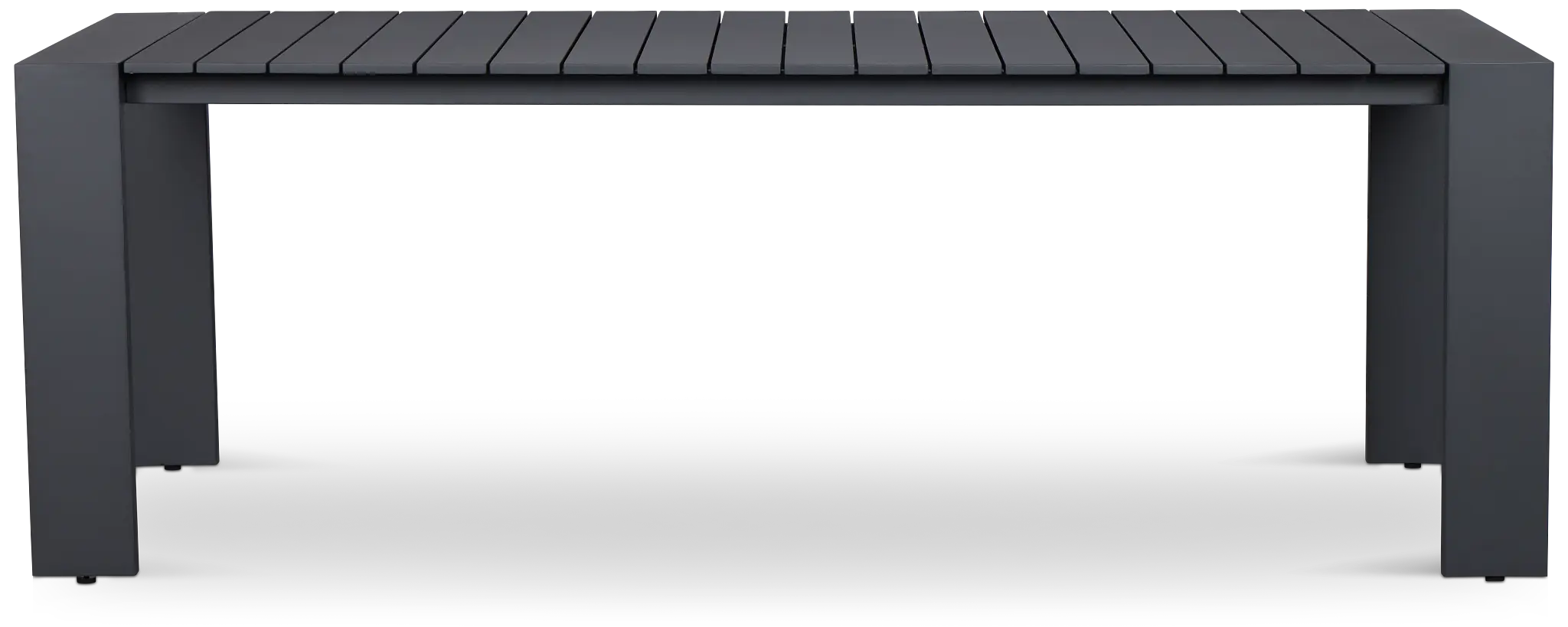 Sunrise Dark Gray 86" Rectangular Table Sunrise Dark Gray 86" Rectangular Table