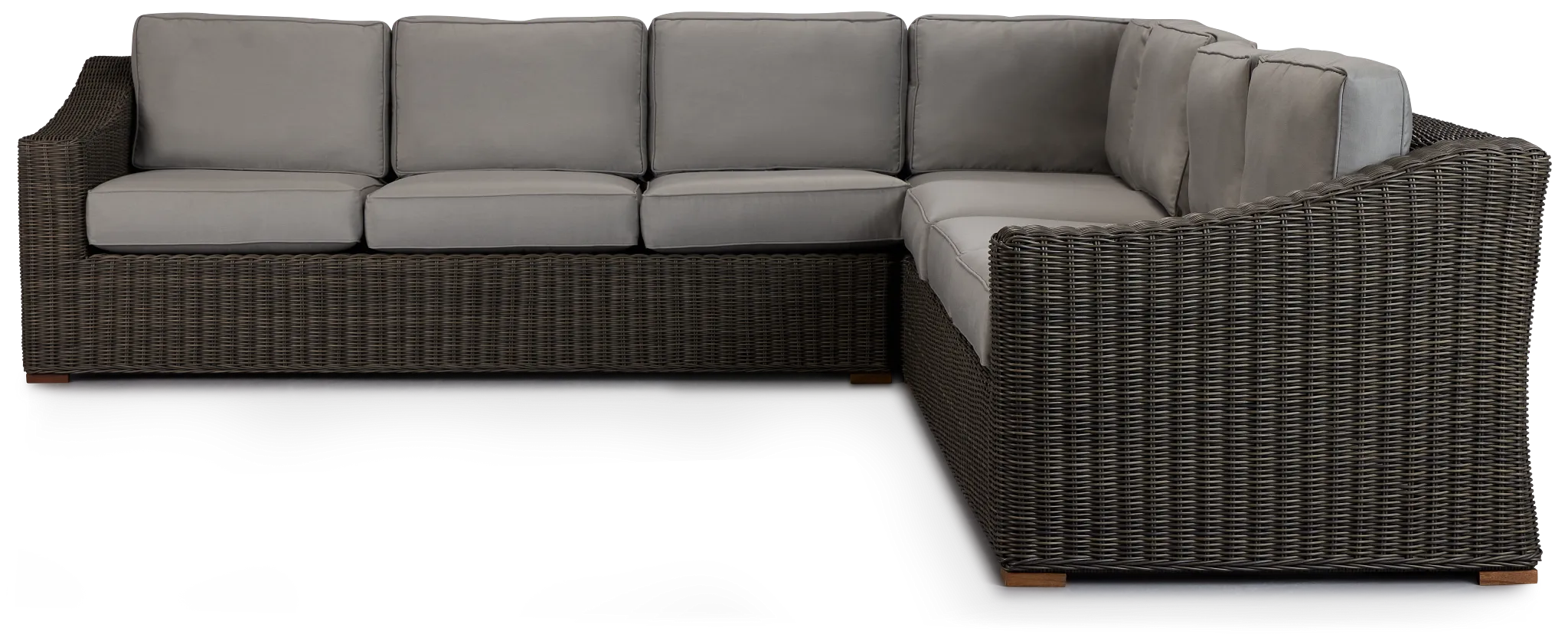 Canyon Gray Large Two-arm Sectional
