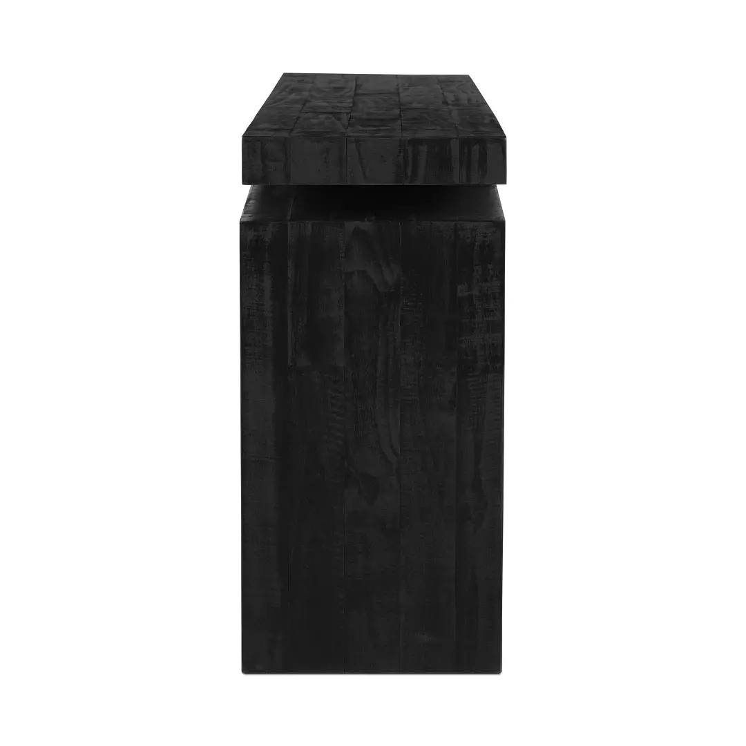 Naten Black 94" Console Table Naten Black 94" Console Table