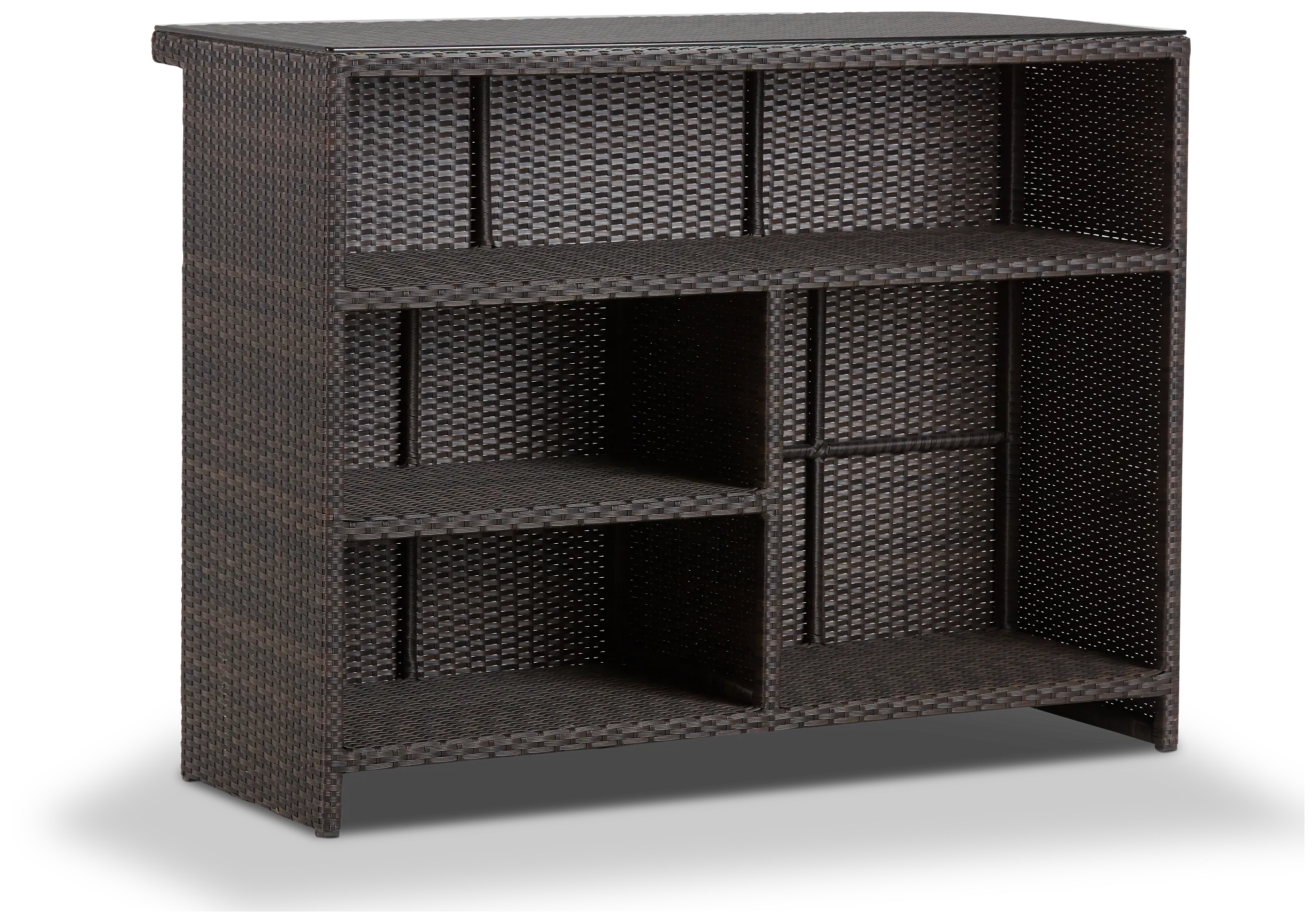Zen Dark Tone Woven Bar Frame