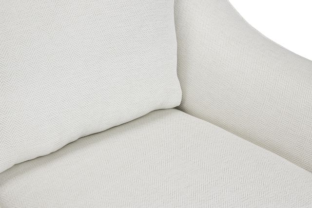 Avery White Fabric Sofa (1)