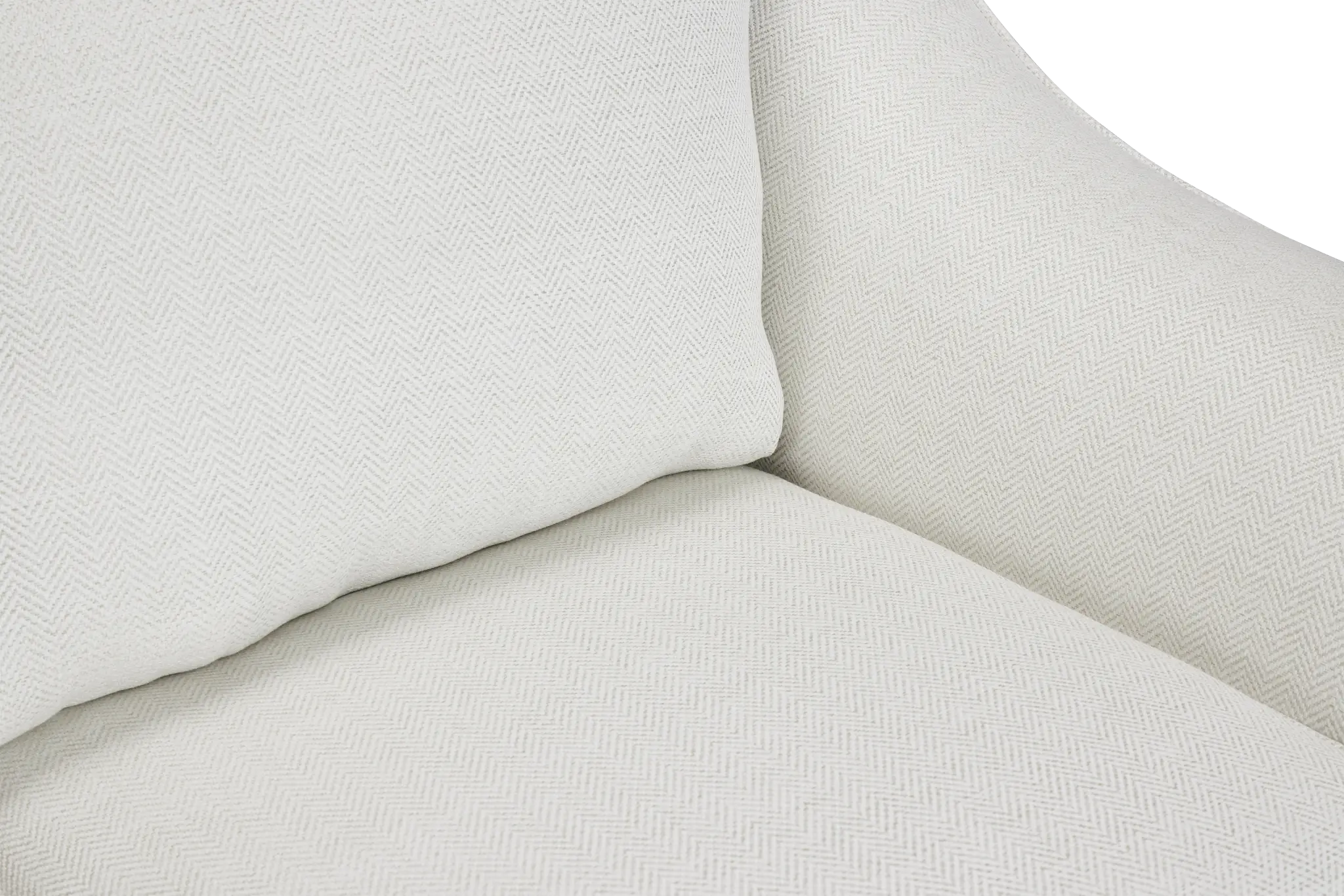 Avery White Fabric Sofa Avery White Fabric Sofa