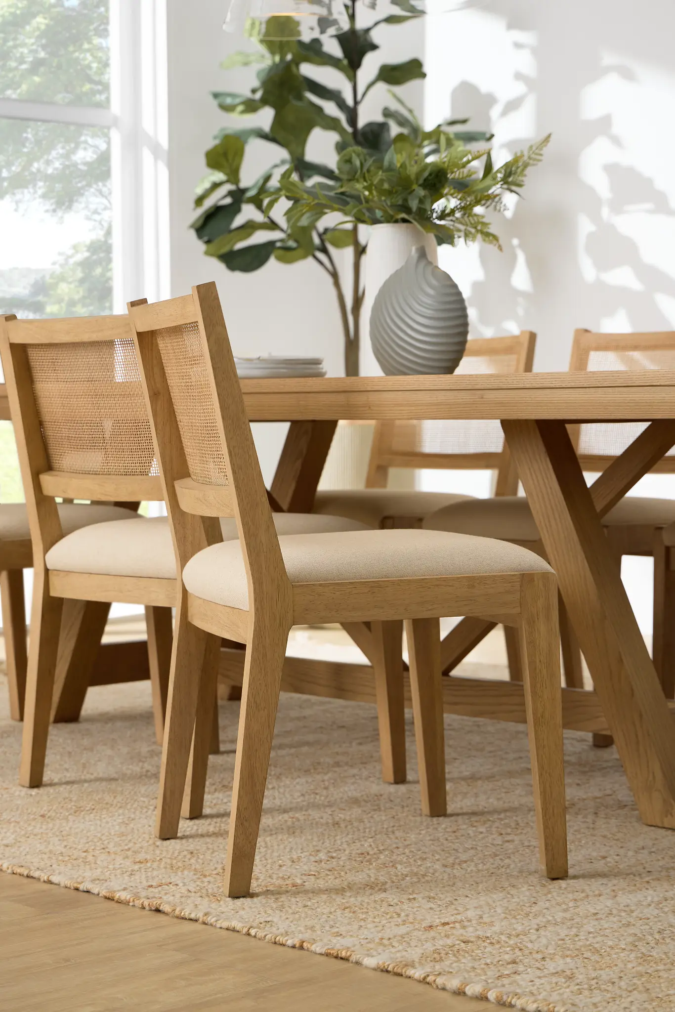 Pacific Light Tone Woven Upholstered Side Chair Pacific Light Tone Woven Upholstered Side Chair