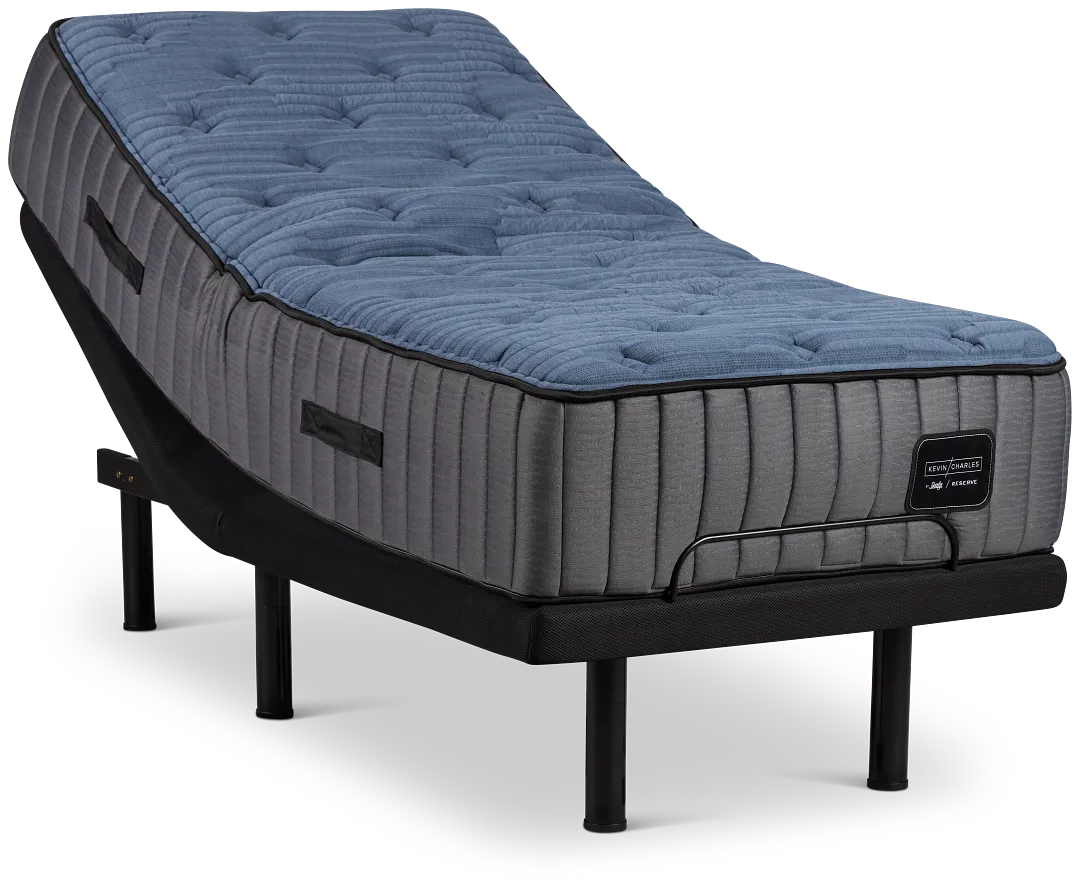 Kevin Charles By Sealy Reserve Lux Plush Plus Adjustable Mattress Set