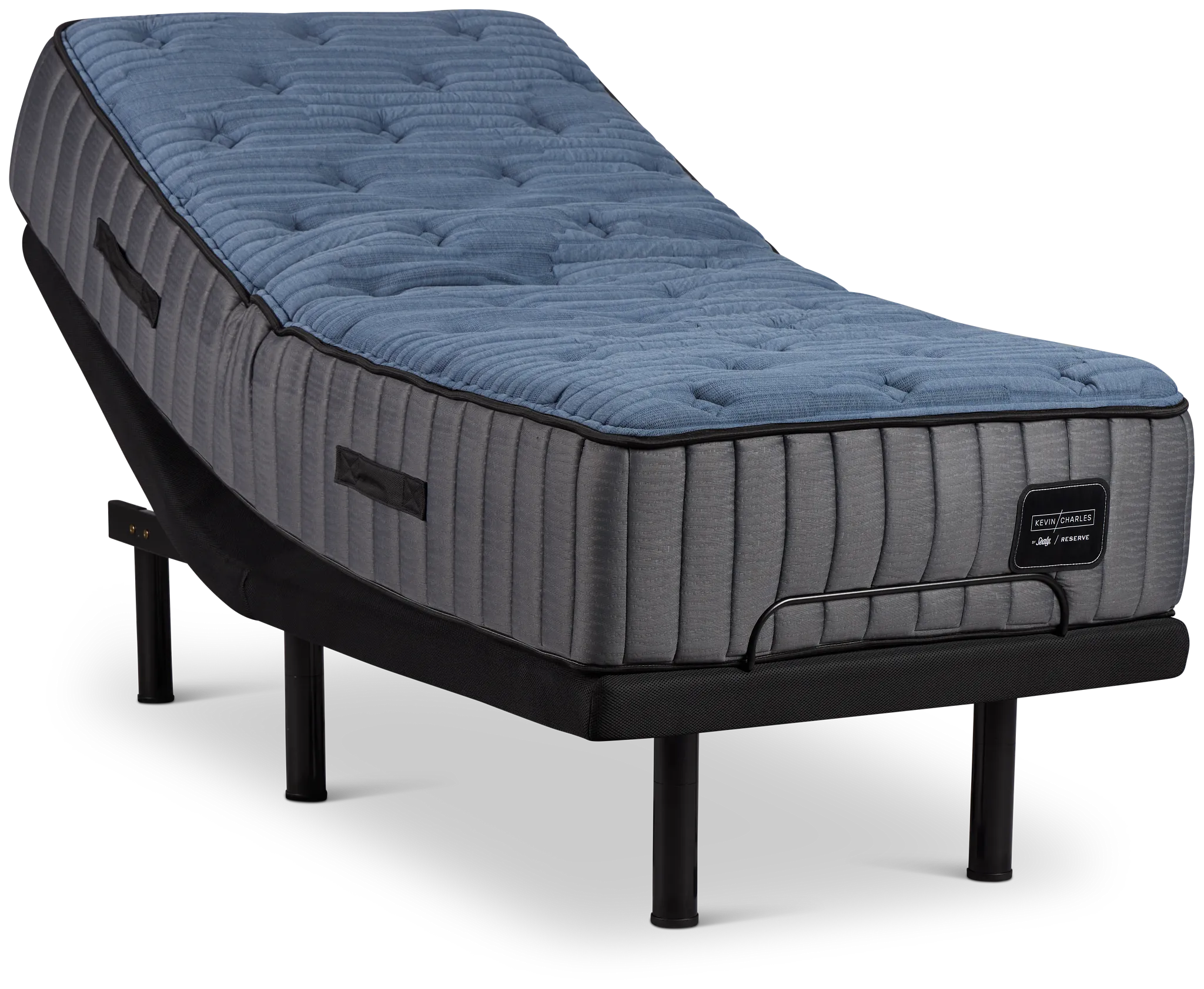 Kevin Charles By Sealy Reserve Lux Plush Plus Adjustable Mattress Set