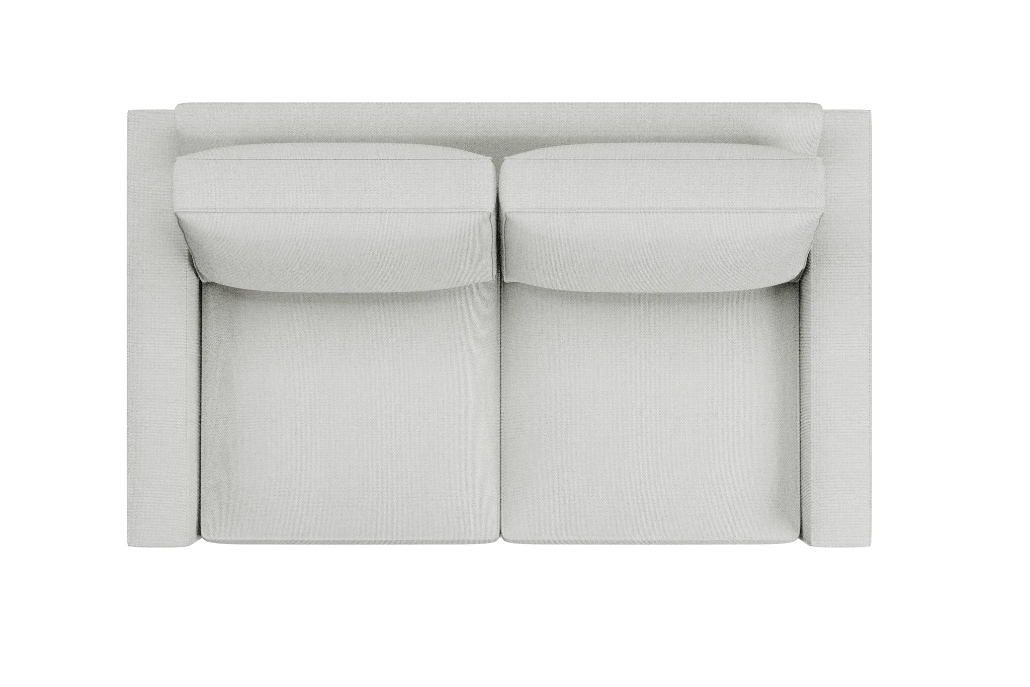 Edgewater Revenue White Loveseat