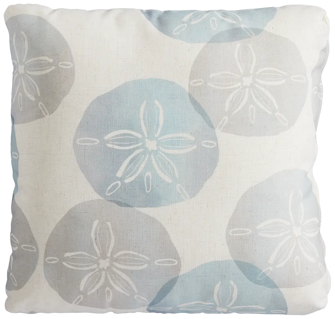 Sand Dollar Green 18" Accent Pillow Sand Dollar Green 18" Accent Pillow