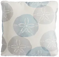 Sand Dollar Green 18" Accent Pillow