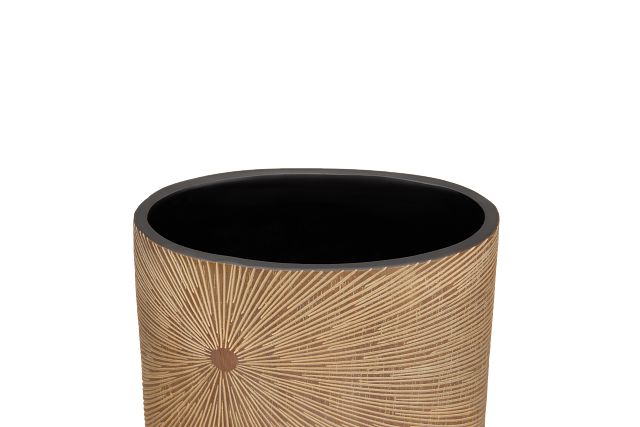 Aiden Light Brown Vase