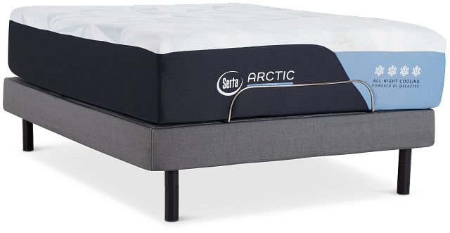 Serta Arctic Premier Plush Hybrid Adjustable Mattress Set (1)