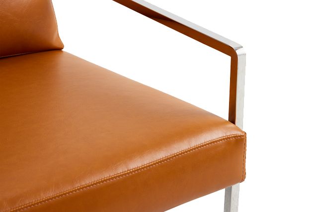 Harvey Medium Brown Uph Accent Chair (6)