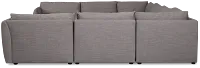 Serena Gray Fabric 8-piece Modular Sectional