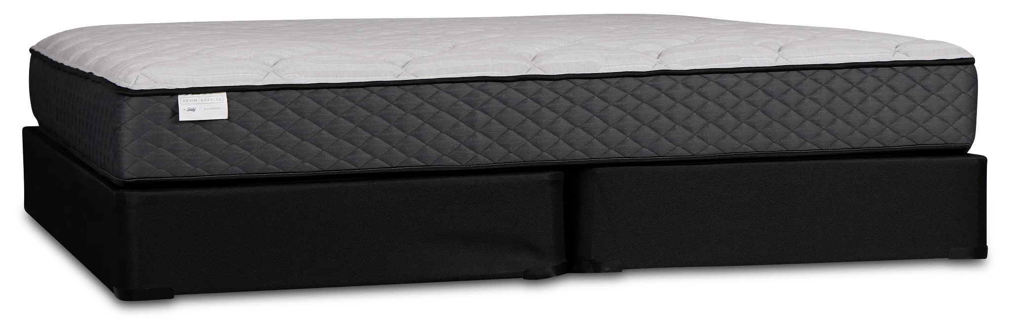 Kevin Charles By Sealy Essential Plush Mattress Set