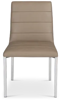 Amalfi Taupe Upholstered Side Chair