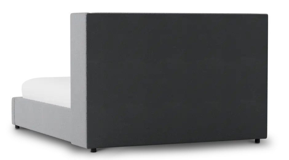 Captiva Revenue Gray 48" Upholstered Shelter Bed Captiva Revenue Gray 48" Upholstered Shelter Bed