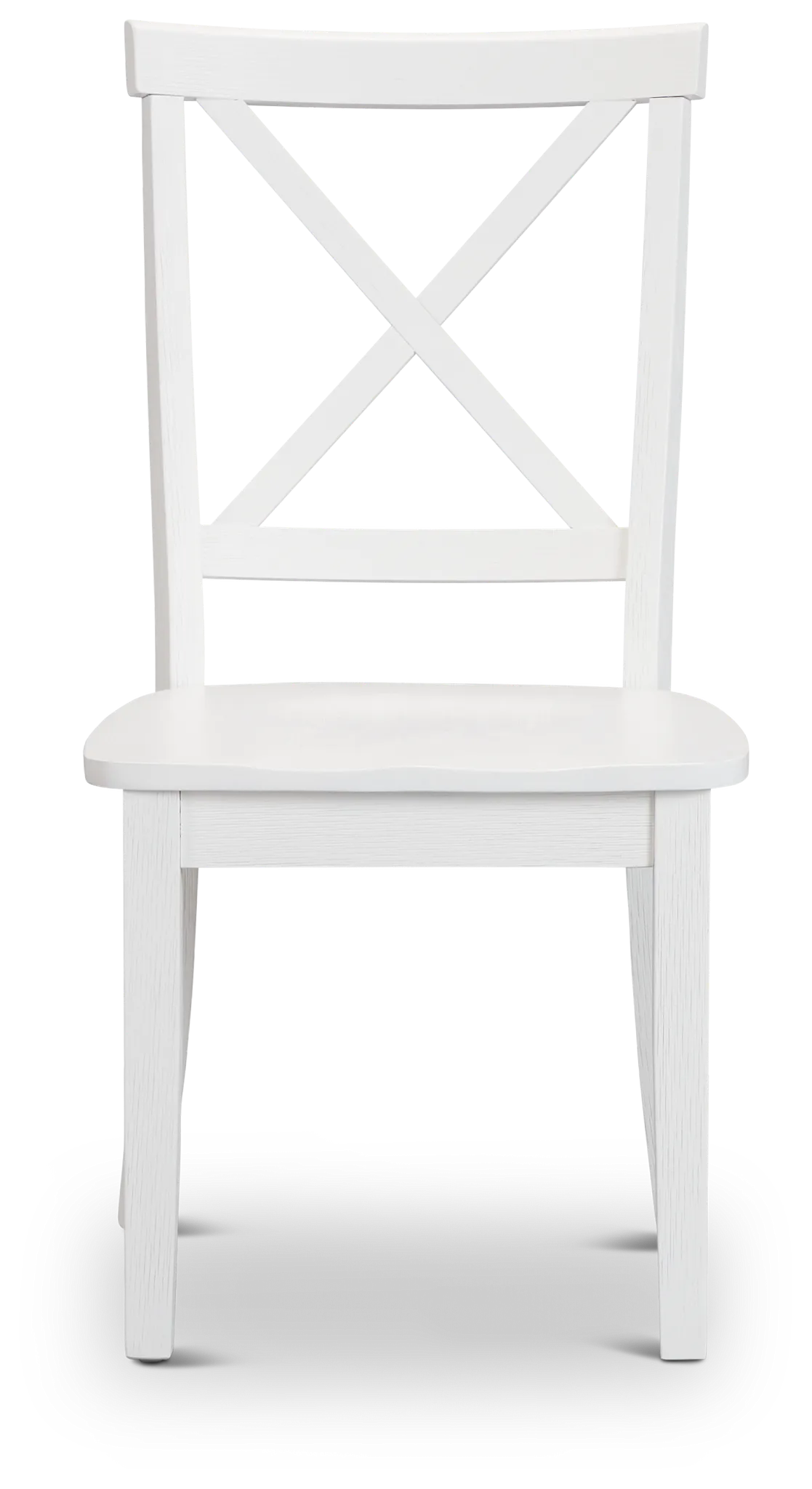 Woodstock White Wood Side Chair