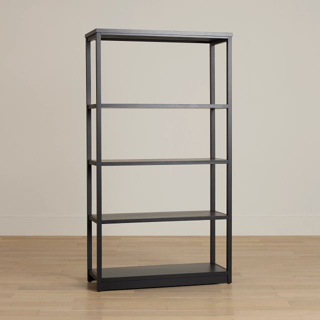 Madilyn Black Bookcase