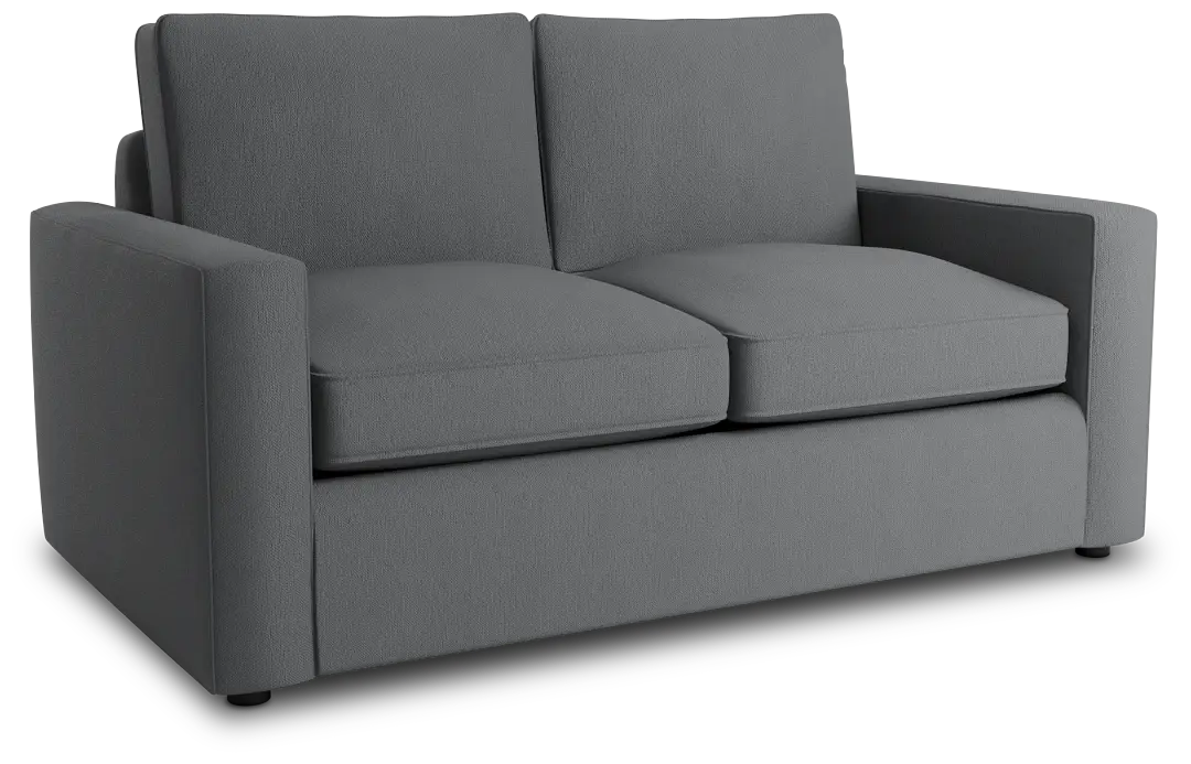 Siesta Revenue Gray Fabric Loveseat Siesta Revenue Gray Fabric Loveseat