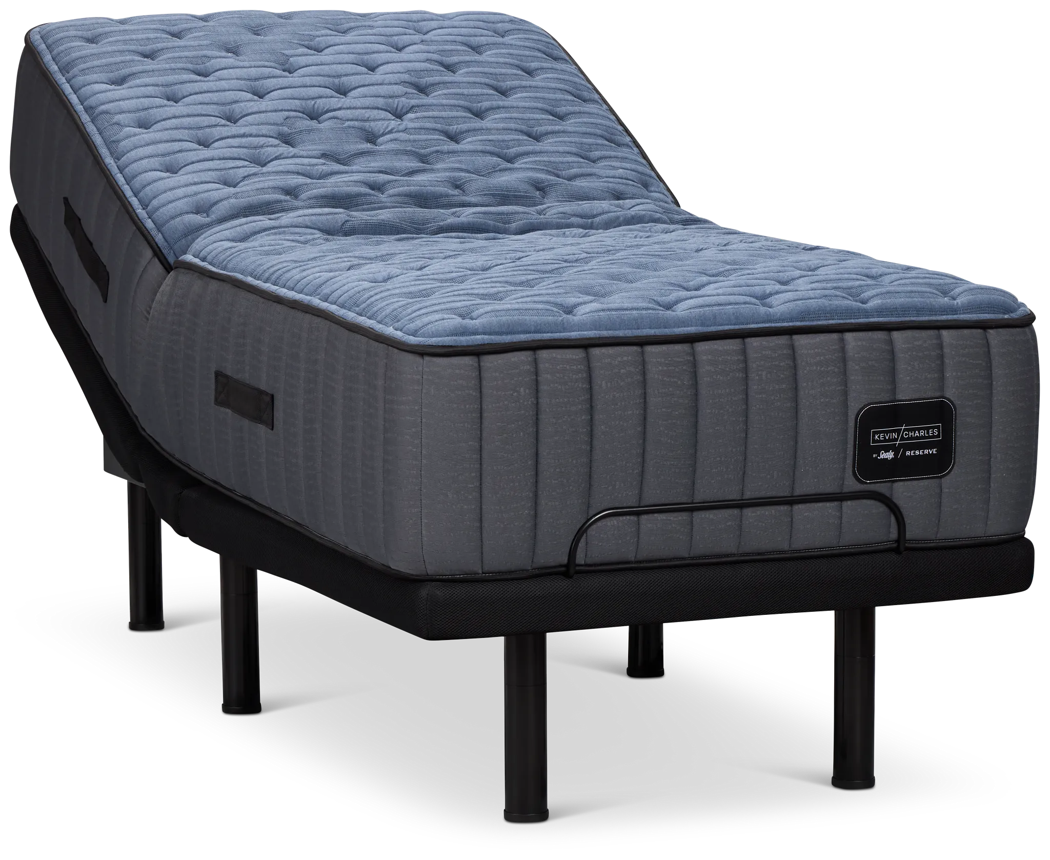 Kevin Charles By Sealy Reserve Lux Firm Deluxe Adjustable Mattress Set