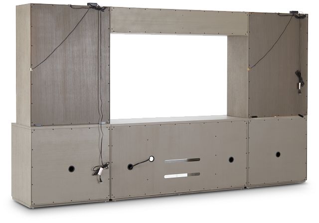 Highline Gray Door Entertainment Wall