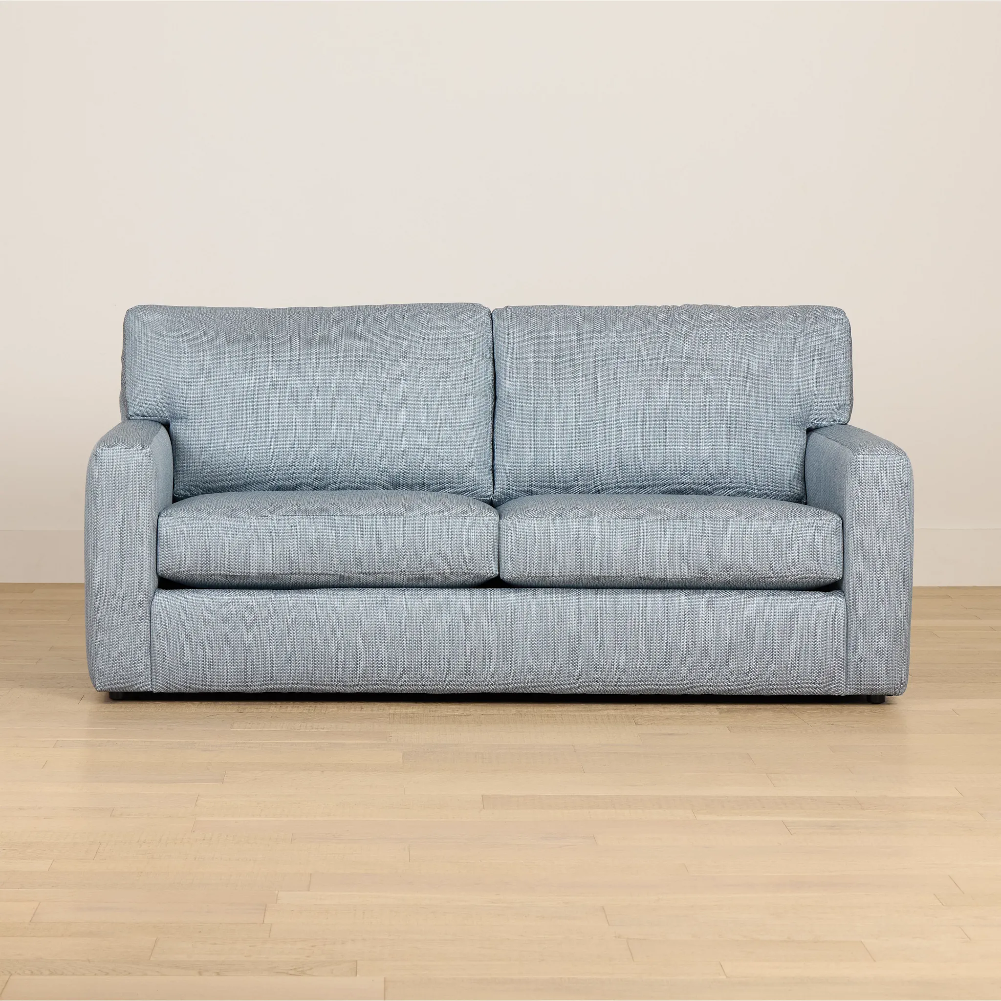 Rhodes Light Blue Fabric Sofa