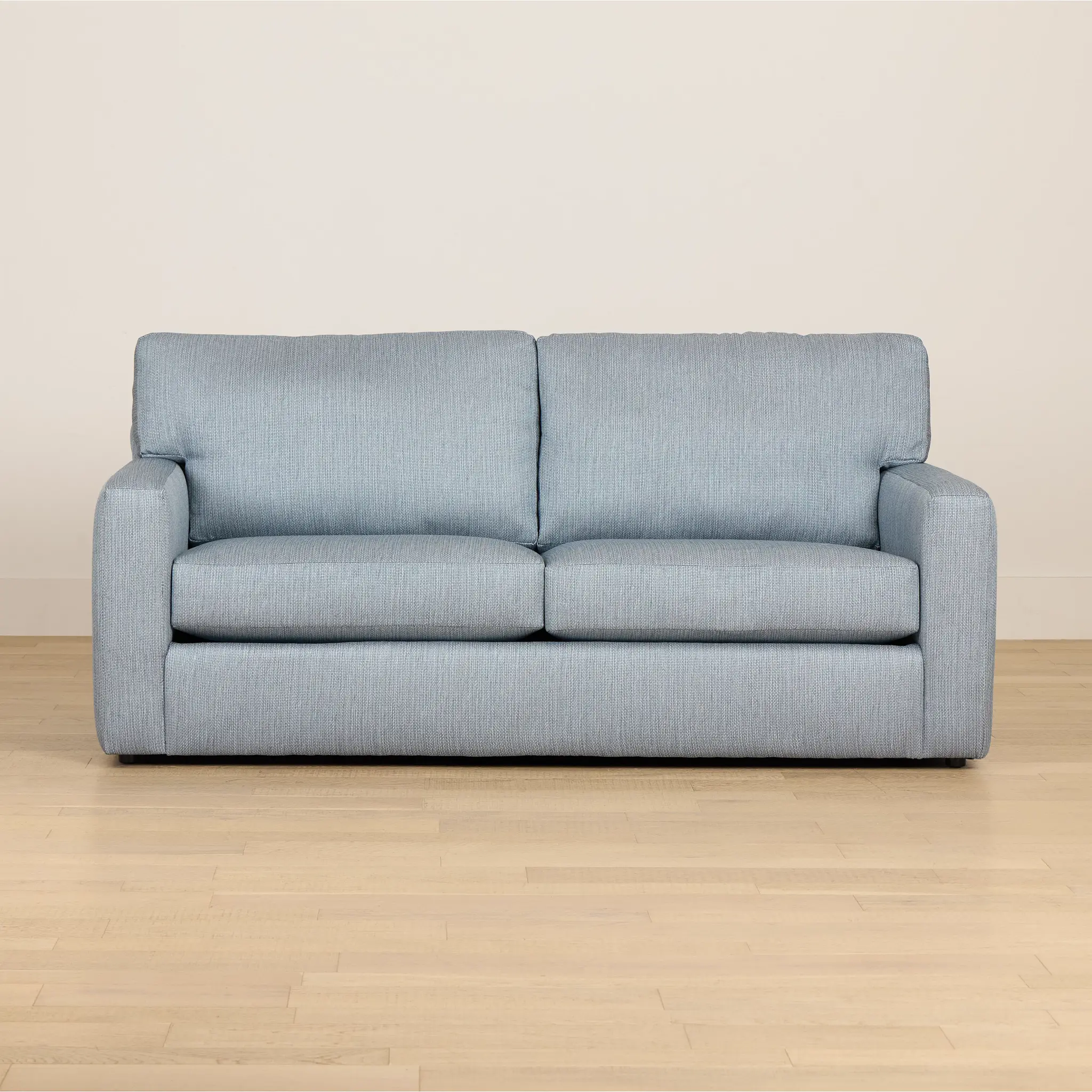 Rhodes Light Blue Fabric Sofa Rhodes Light Blue Fabric Sofa